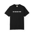 Half Cash, Half Stock Tee — Single-Line Print